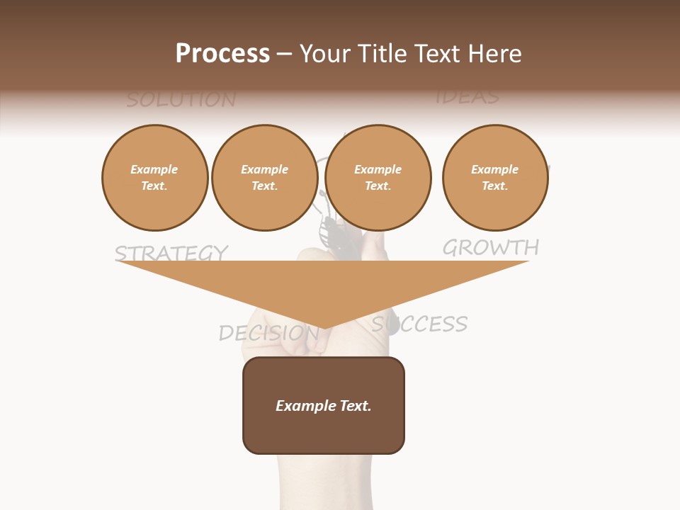 Growth Beginnings Working PowerPoint Template
