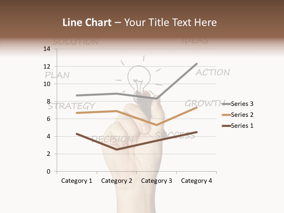 Growth Beginnings Working PowerPoint Template