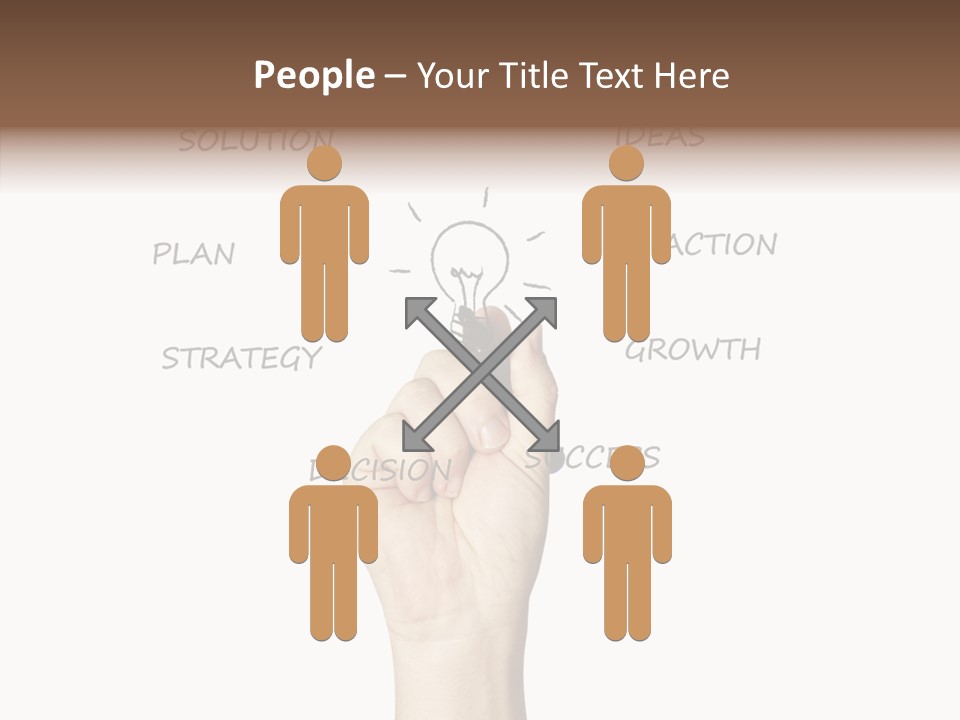 Growth Beginnings Working PowerPoint Template