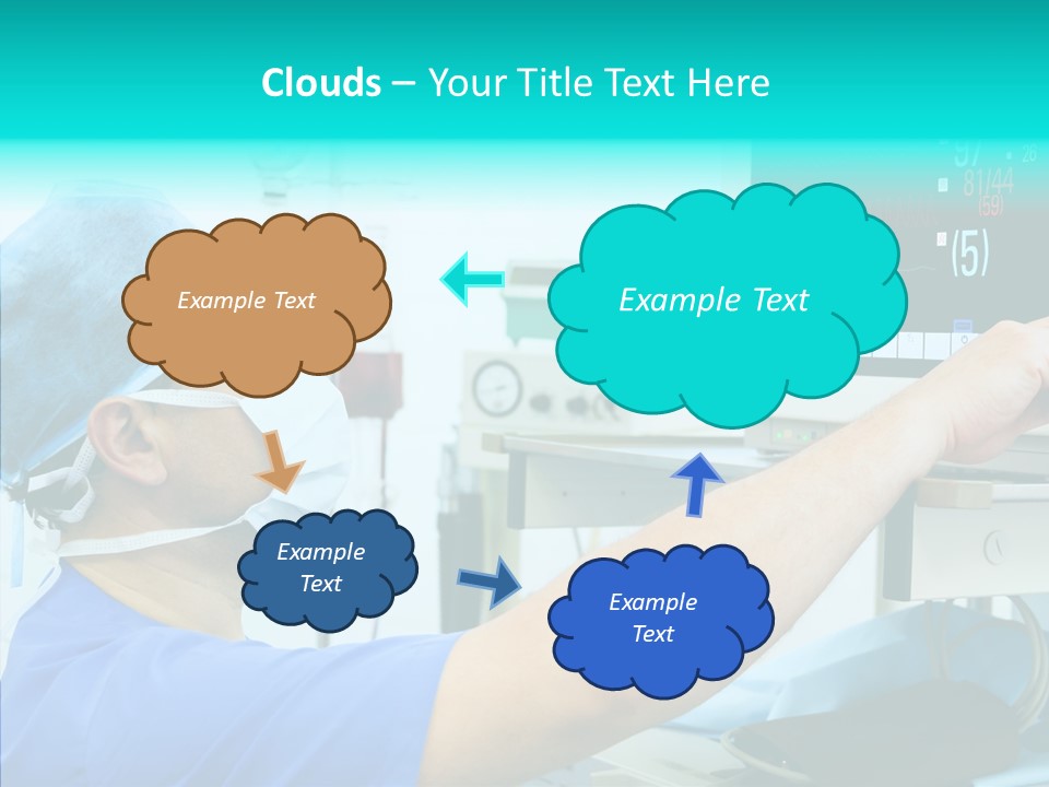 Health Cardiac Clinic PowerPoint Template