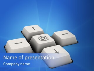 Key Hitting Device PowerPoint Template