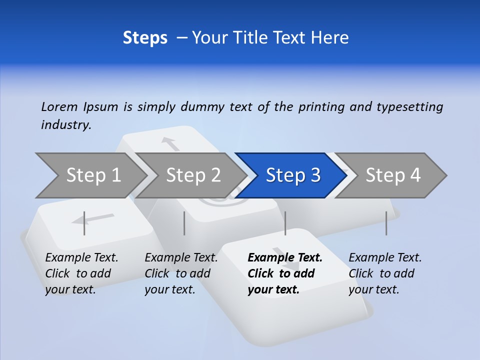 Key Hitting Device PowerPoint Template