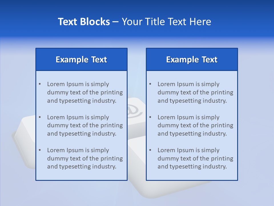 Key Hitting Device PowerPoint Template