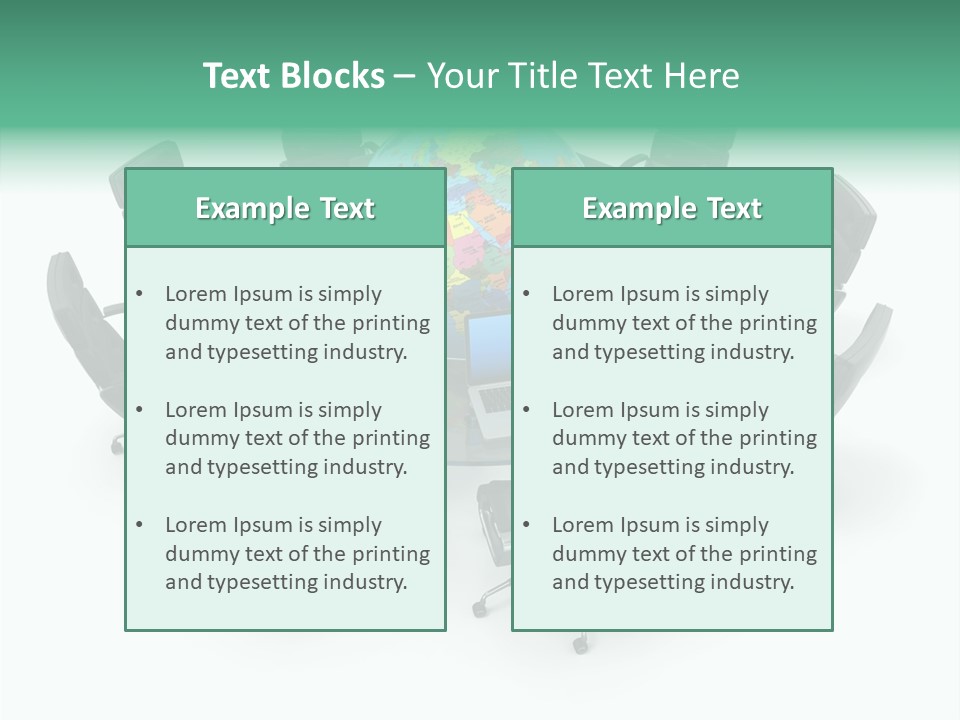 White Discussion Shape PowerPoint Template