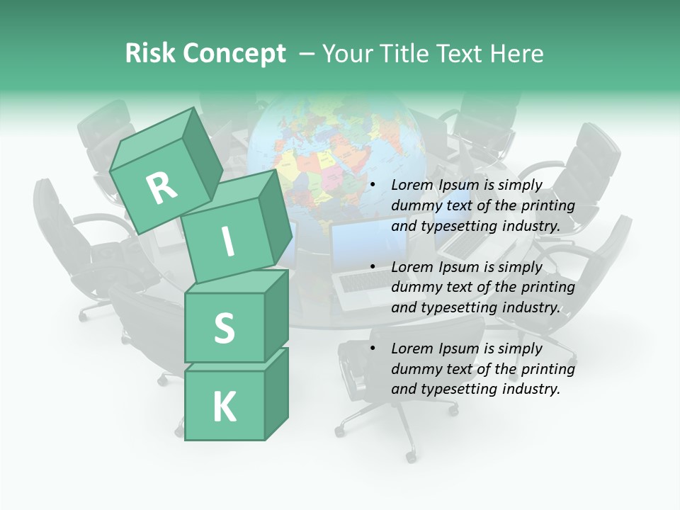 White Discussion Shape PowerPoint Template