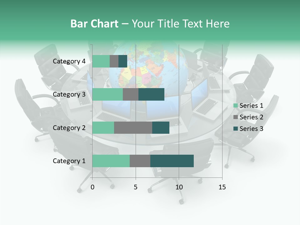 White Discussion Shape PowerPoint Template