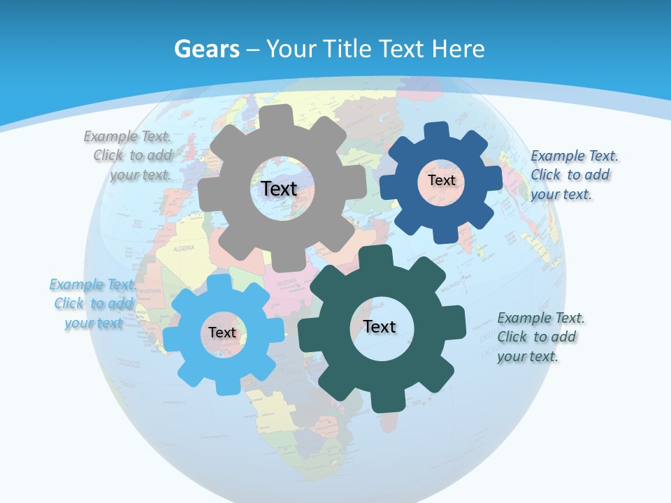Cartography South Travel PowerPoint Template