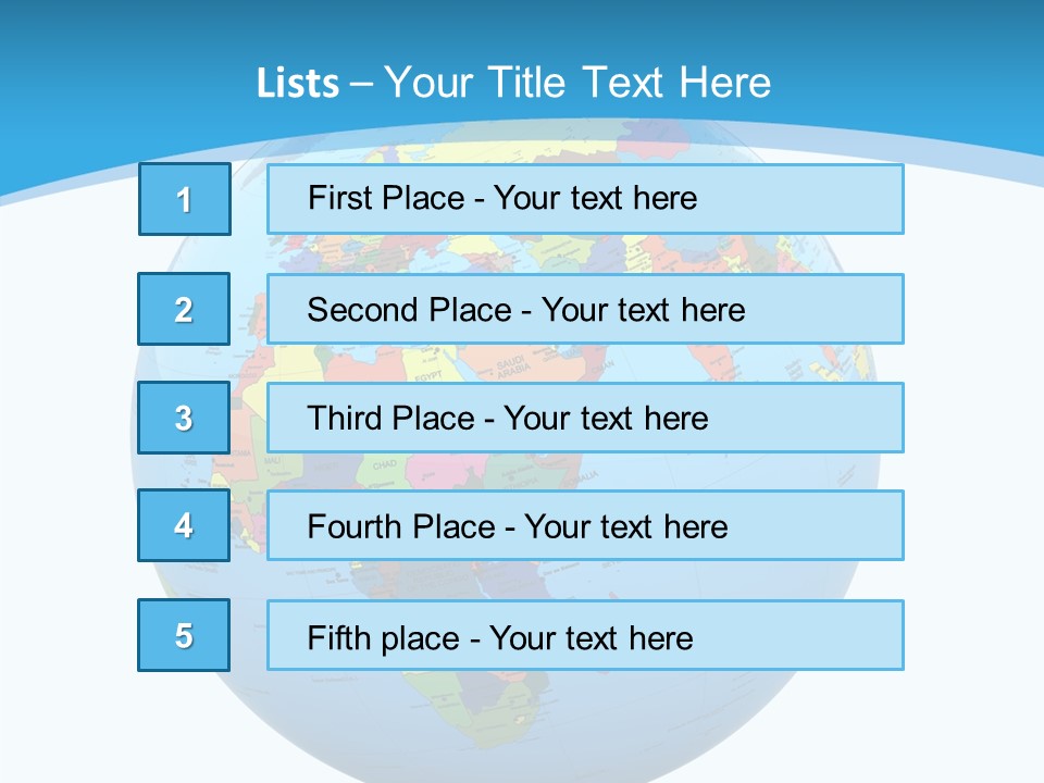 Cartography South Travel PowerPoint Template