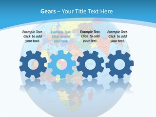 Cartography South Travel PowerPoint Template