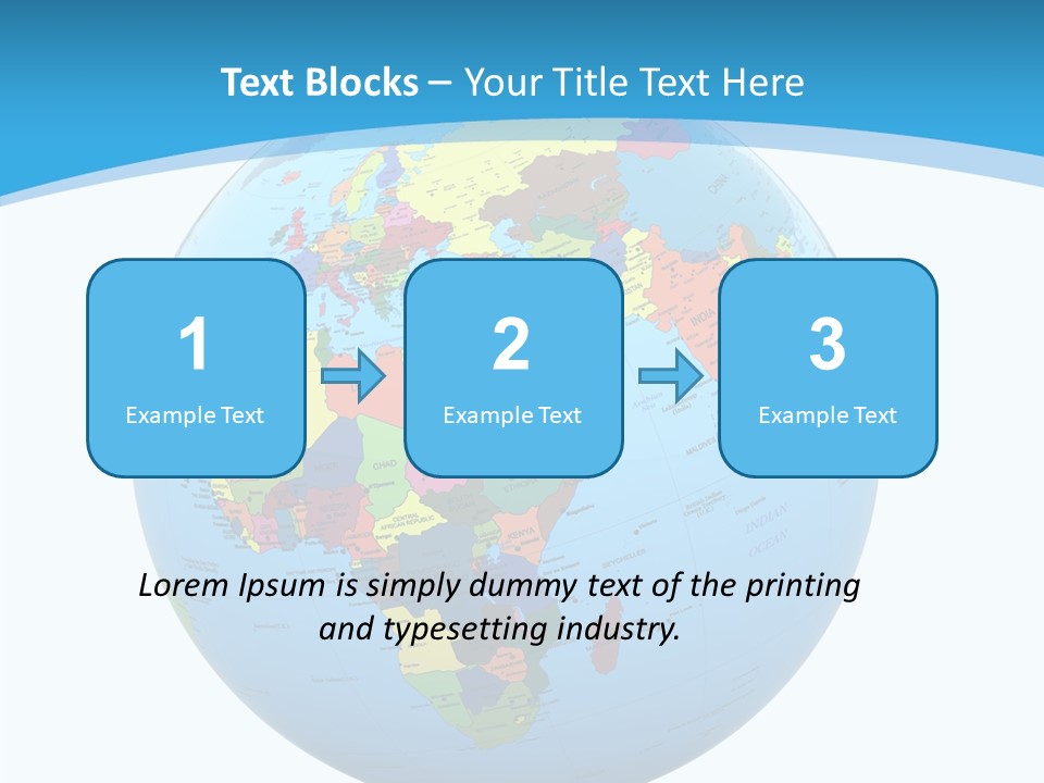 Cartography South Travel PowerPoint Template