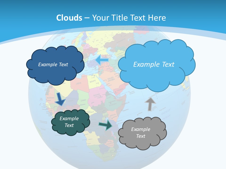 Cartography South Travel PowerPoint Template