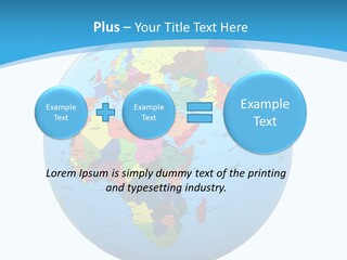 Cartography South Travel PowerPoint Template