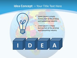 Cartography South Travel PowerPoint Template