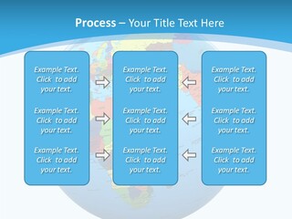 Cartography South Travel PowerPoint Template