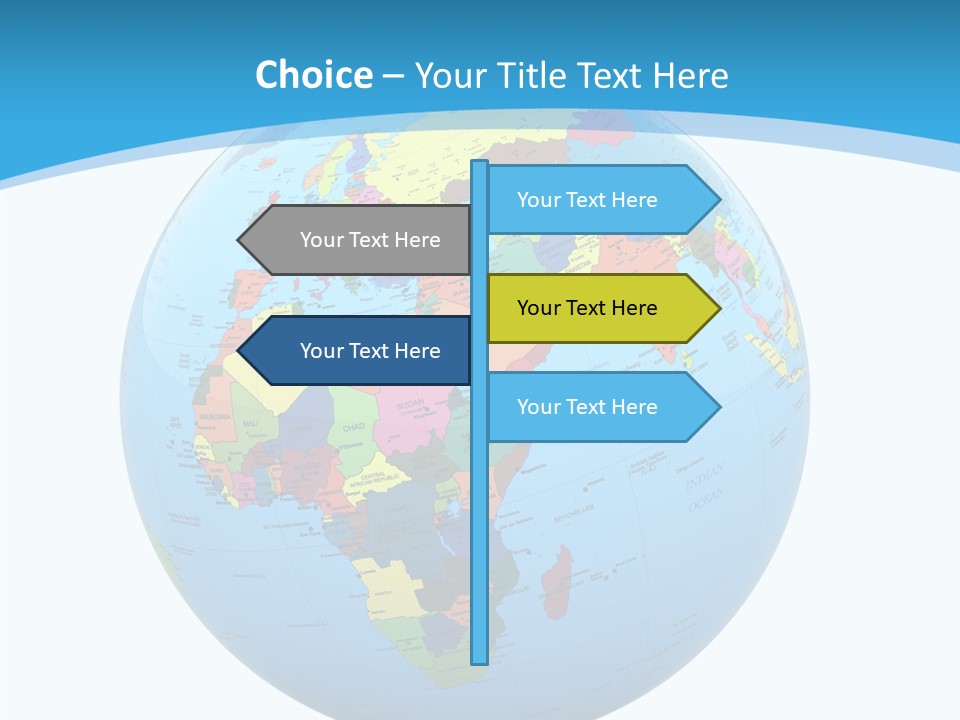 Cartography South Travel PowerPoint Template