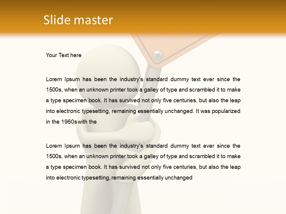 Government Law Social PowerPoint Template