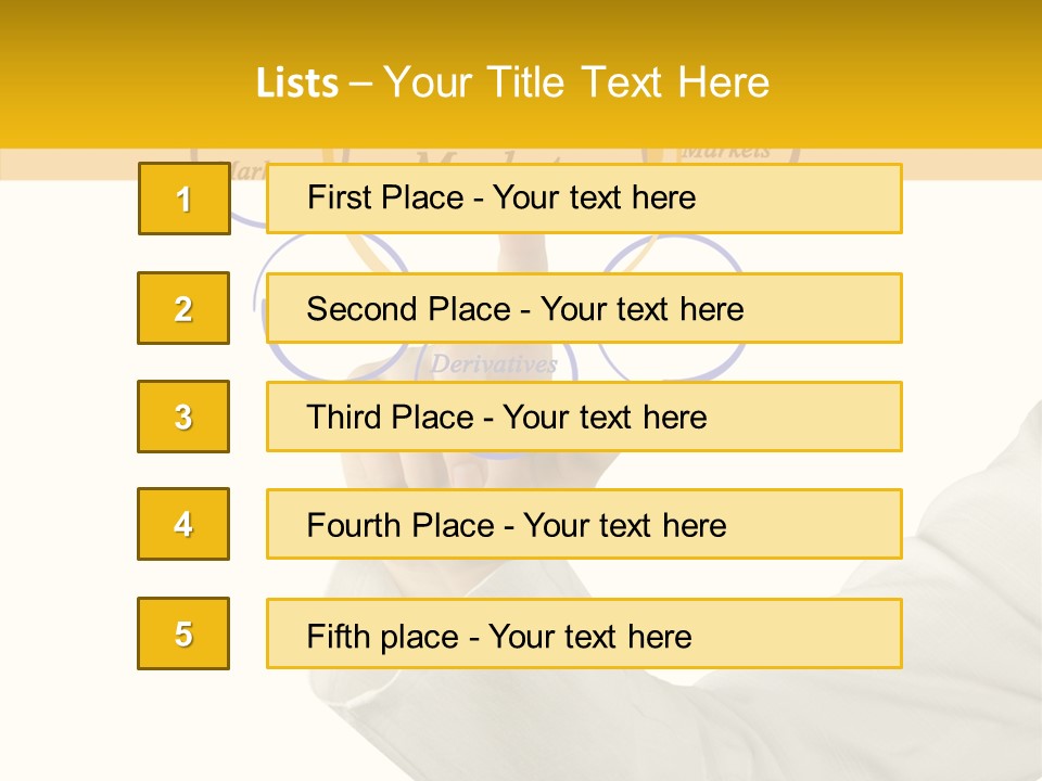 Female Stock Concept PowerPoint Template
