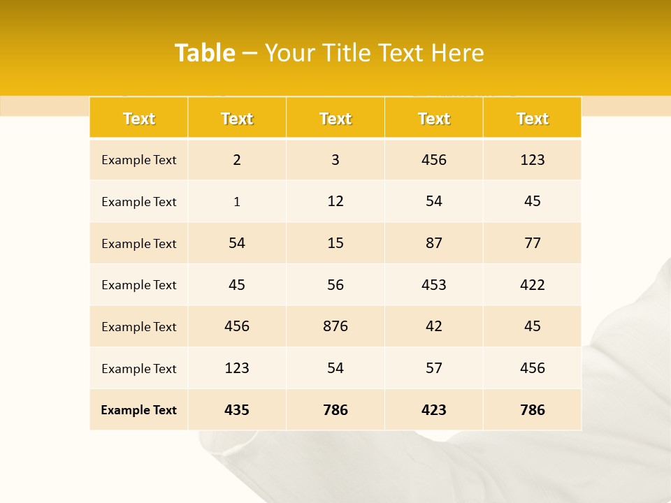 Female Stock Concept PowerPoint Template
