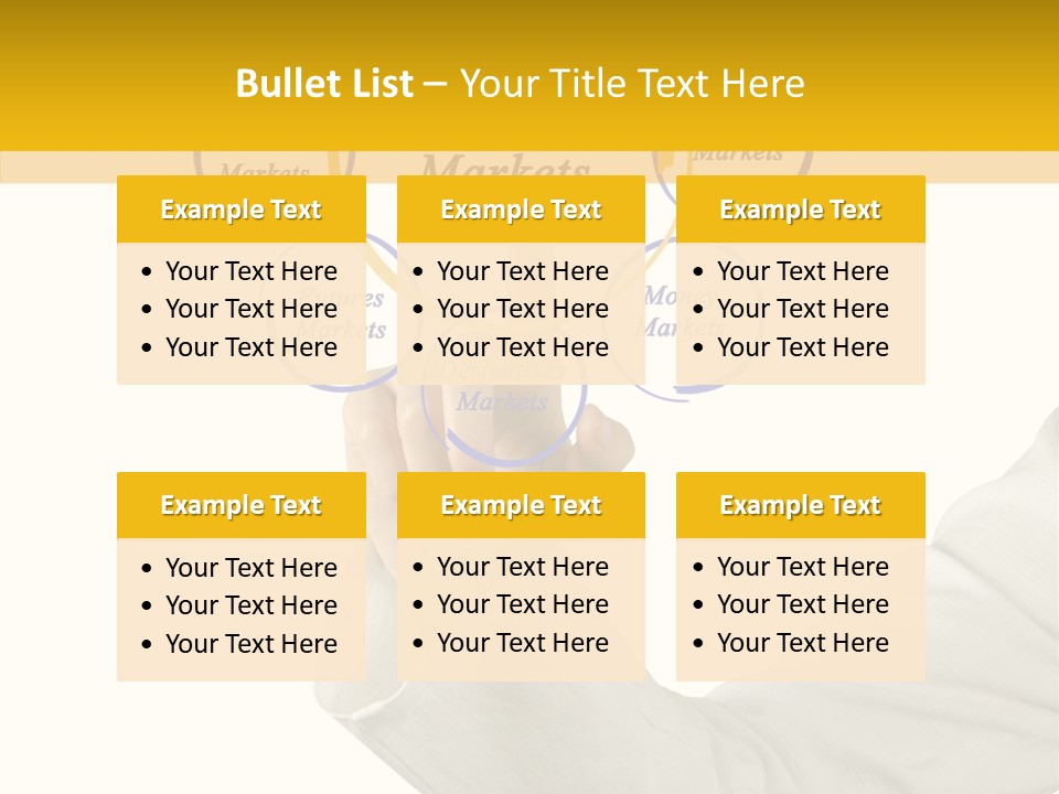 Female Stock Concept PowerPoint Template