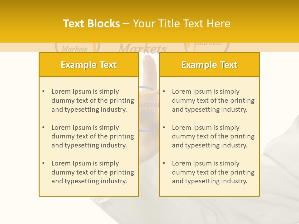 Female Stock Concept PowerPoint Template