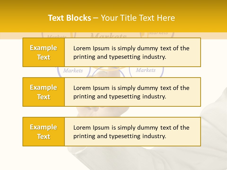 Female Stock Concept PowerPoint Template