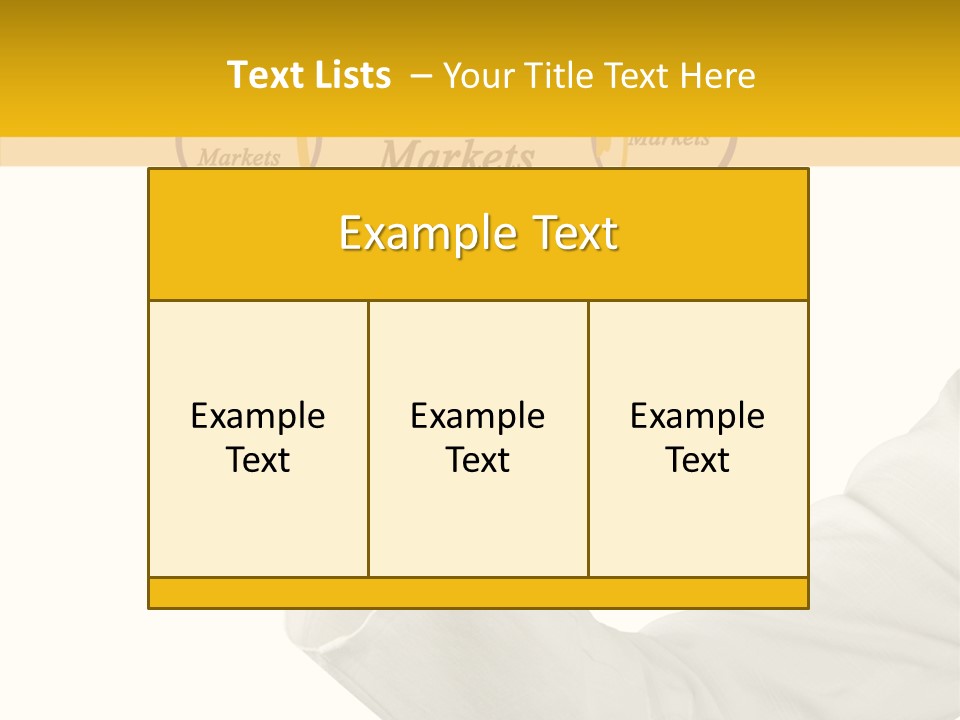 Female Stock Concept PowerPoint Template