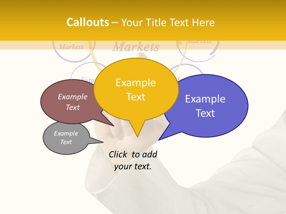 Female Stock Concept PowerPoint Template