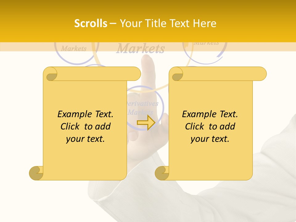 Female Stock Concept PowerPoint Template