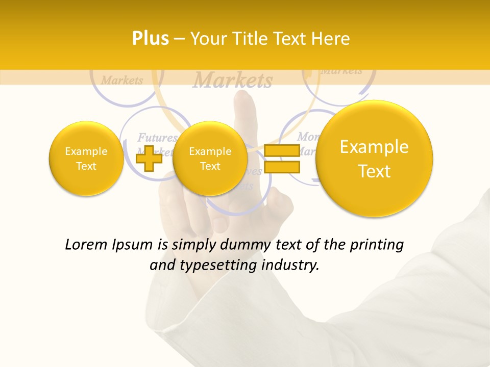 Female Stock Concept PowerPoint Template
