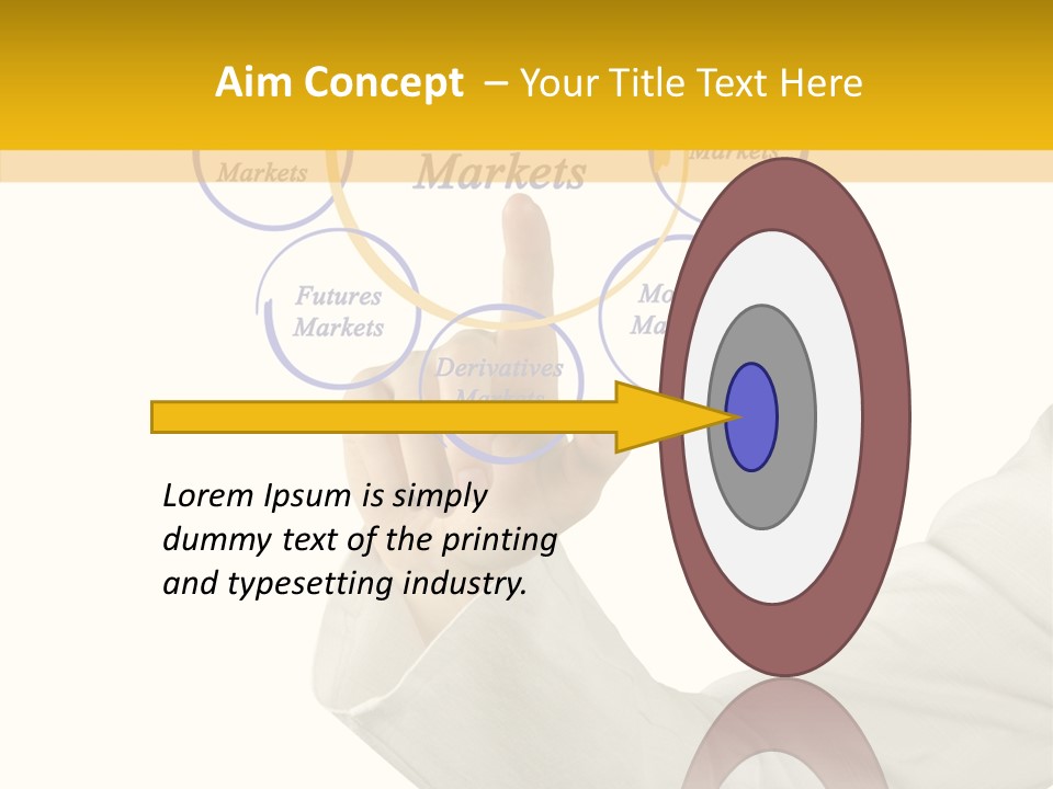 Female Stock Concept PowerPoint Template