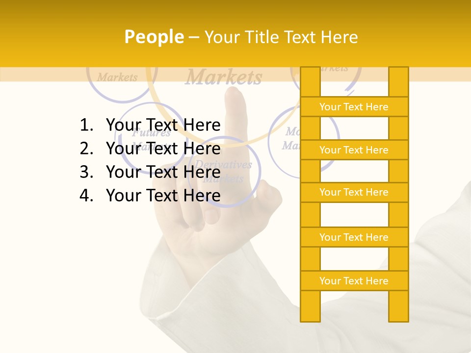 Female Stock Concept PowerPoint Template