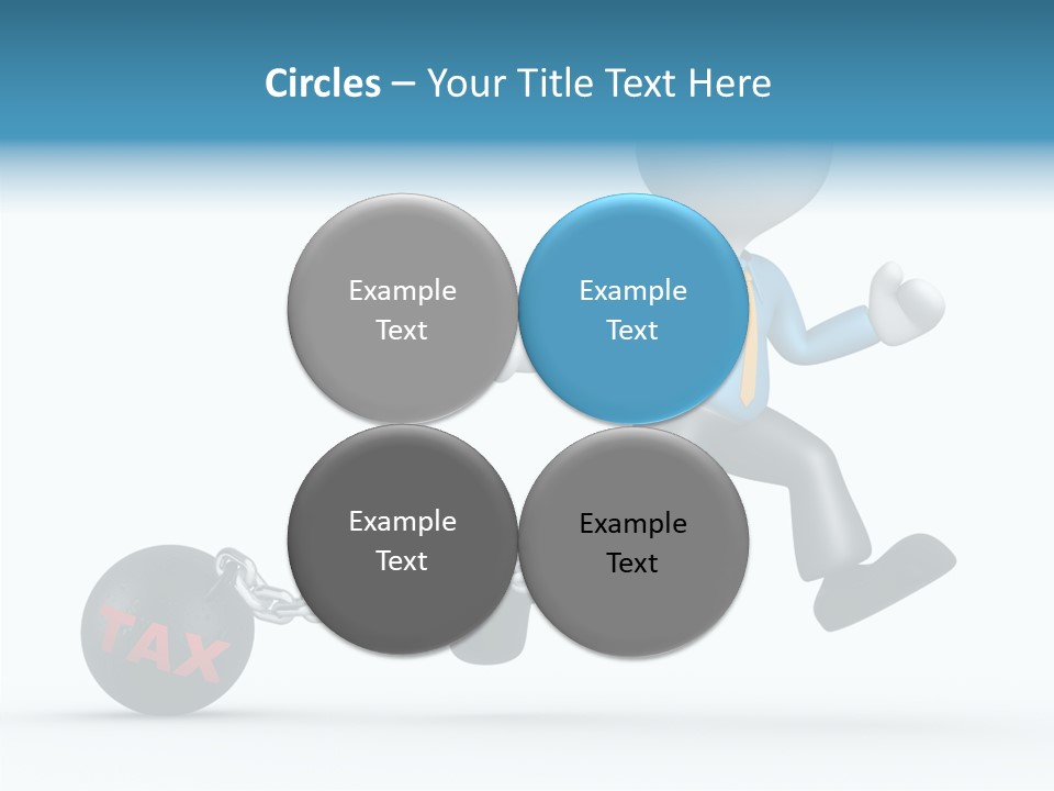 Case Symbol Chain PowerPoint Template
