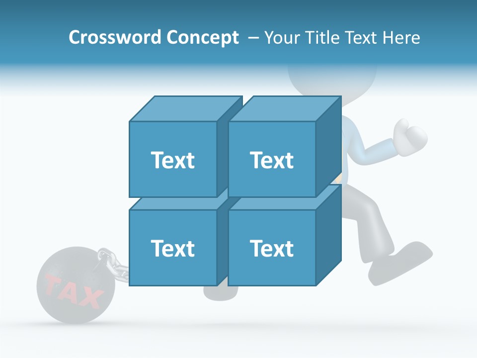 Case Symbol Chain PowerPoint Template