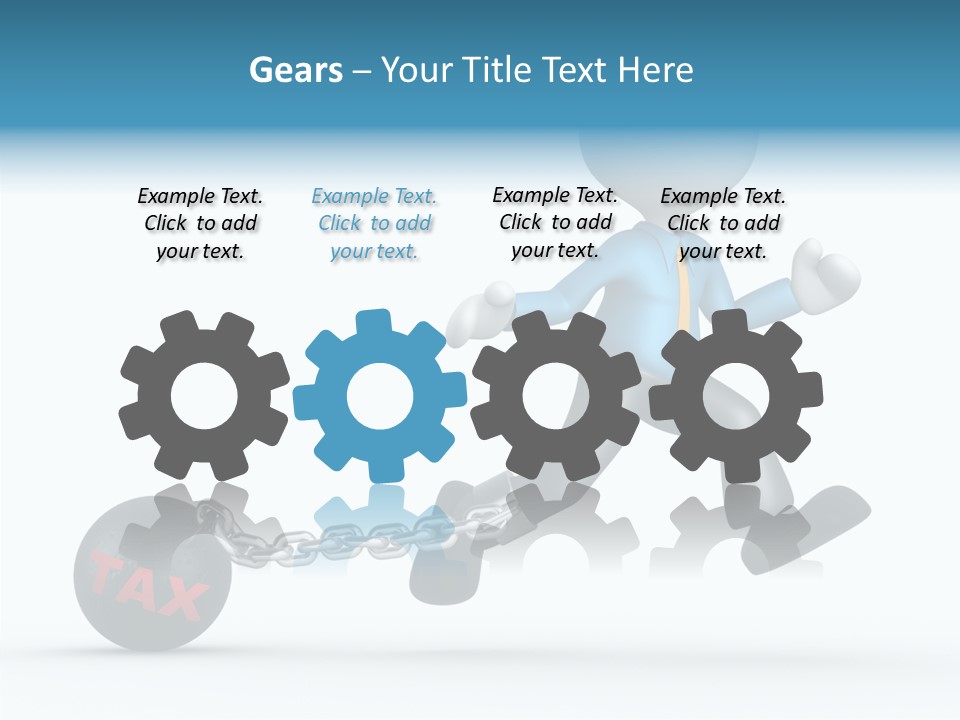 Case Symbol Chain PowerPoint Template