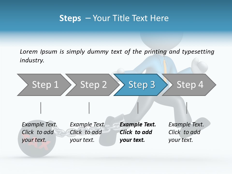 Case Symbol Chain PowerPoint Template