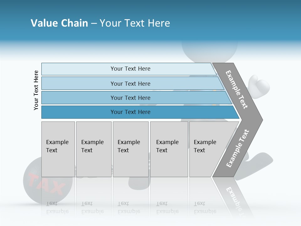 Case Symbol Chain PowerPoint Template