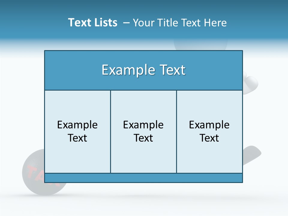 Case Symbol Chain PowerPoint Template