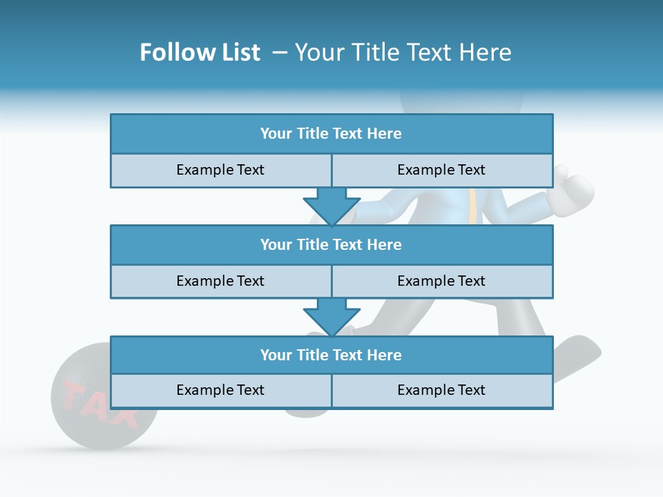 Case Symbol Chain PowerPoint Template