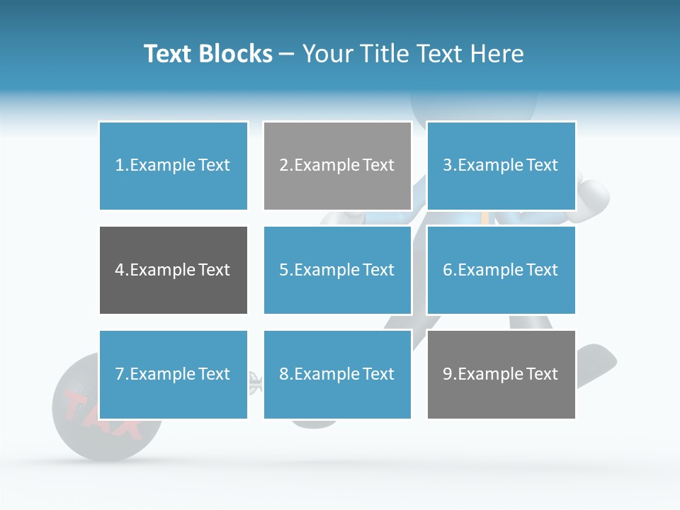 Case Symbol Chain PowerPoint Template