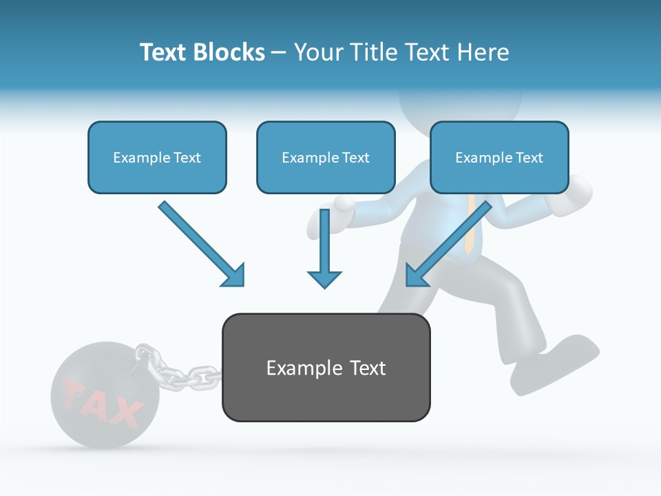 Case Symbol Chain PowerPoint Template
