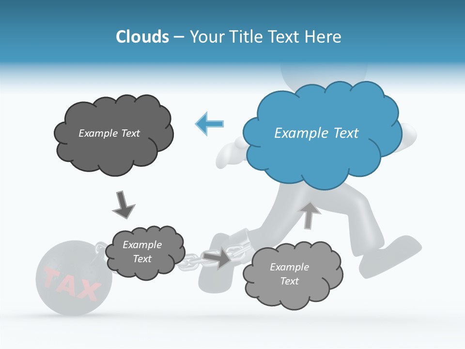 Case Symbol Chain PowerPoint Template