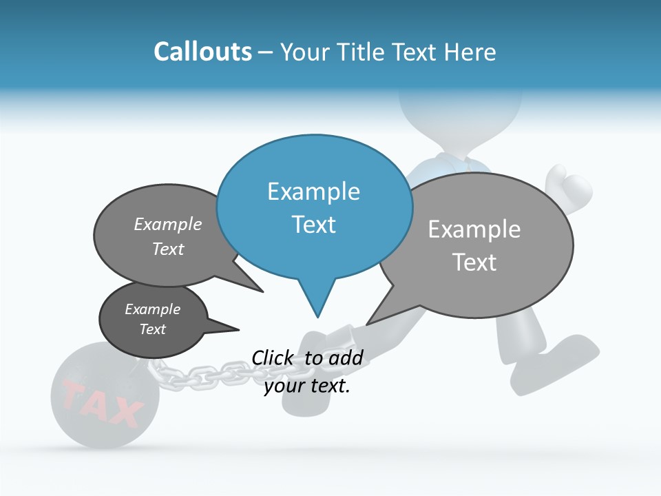 Case Symbol Chain PowerPoint Template