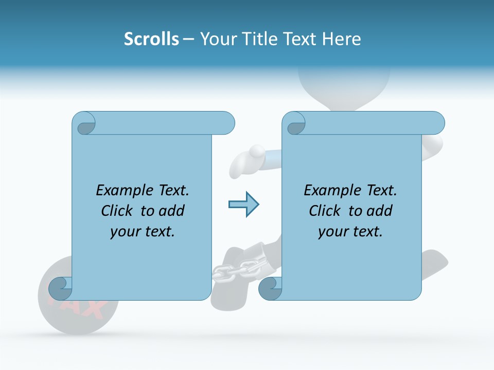Case Symbol Chain PowerPoint Template