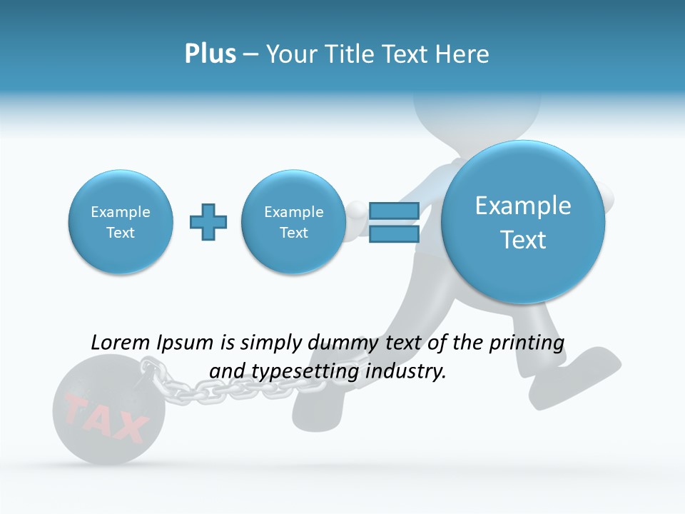 Case Symbol Chain PowerPoint Template