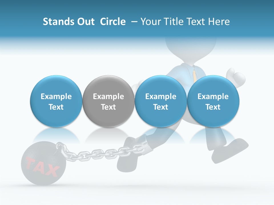 Case Symbol Chain PowerPoint Template