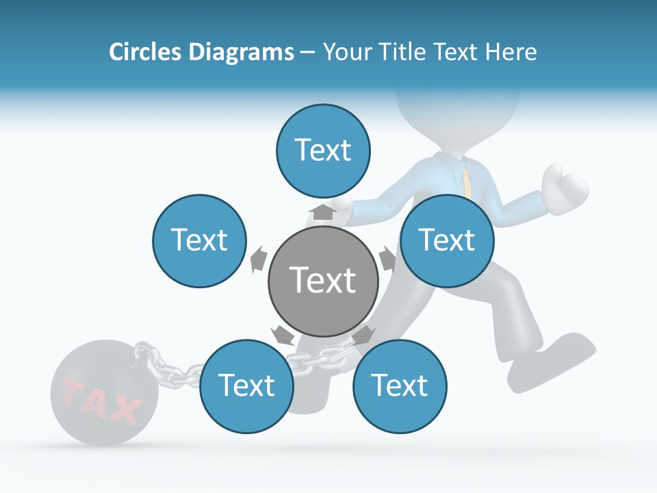 Case Symbol Chain PowerPoint Template
