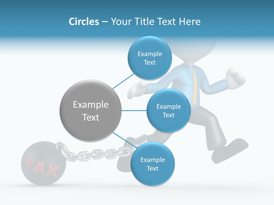 Case Symbol Chain PowerPoint Template