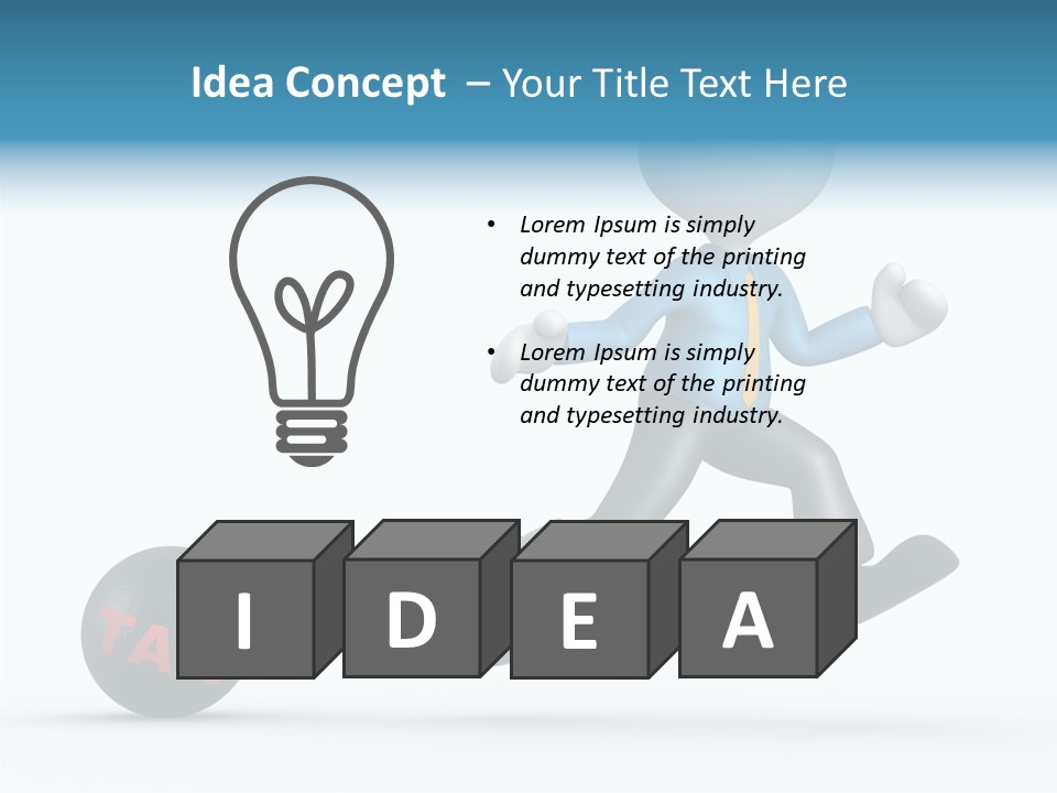 Case Symbol Chain PowerPoint Template