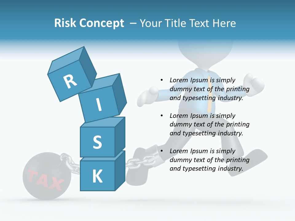 Case Symbol Chain PowerPoint Template