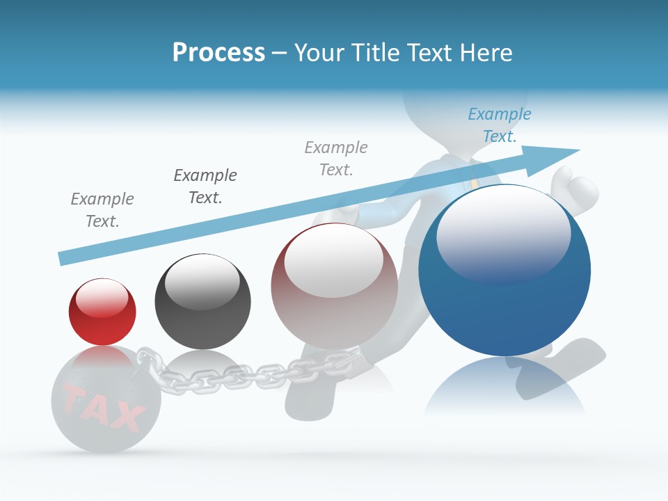 Case Symbol Chain PowerPoint Template